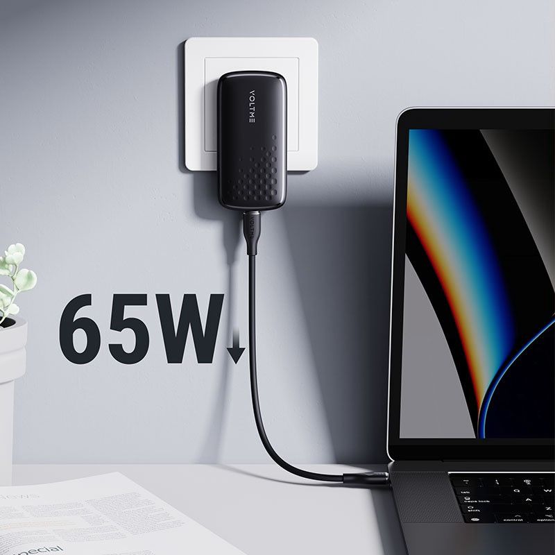 Cargador Ultra Delgado GaN III - 65W VOLTME