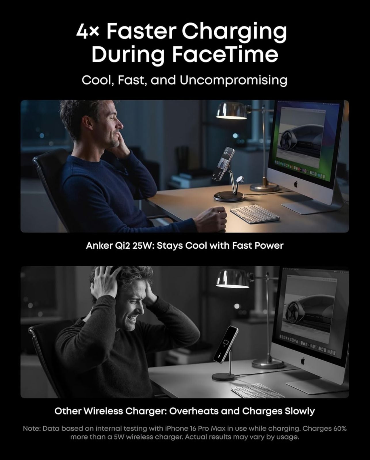 Cargador Anker Prime MagSafe con pantalla
