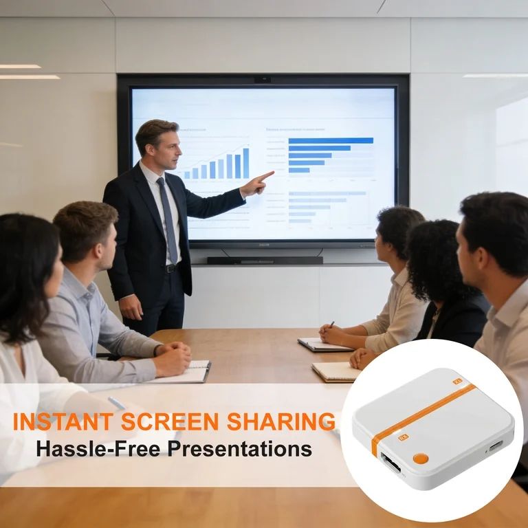 Kit de Transmisor y Receptor Inalámbrico de Audio y Video HD