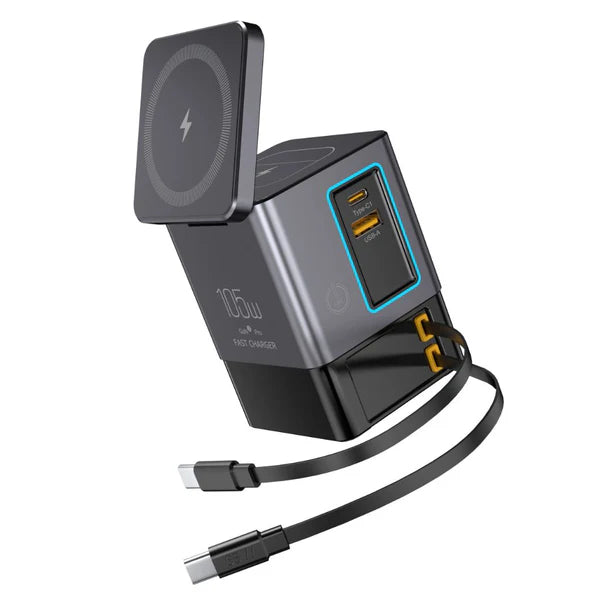 Estación De Carga 6 En 1 De 105 W