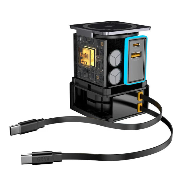 Estación De Carga 6 En 1 De 105 W